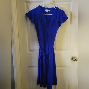 Blue dress small